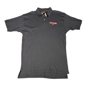Harley-Davidson Cafe New York Mens Polo Shirt XXL Black Cotton NWT Vintage Style